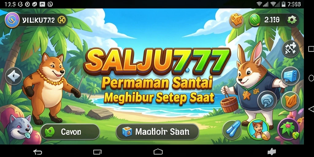 Tangkapan layar gameplay SALJU777 yang menyenangkan dan penuh warna.