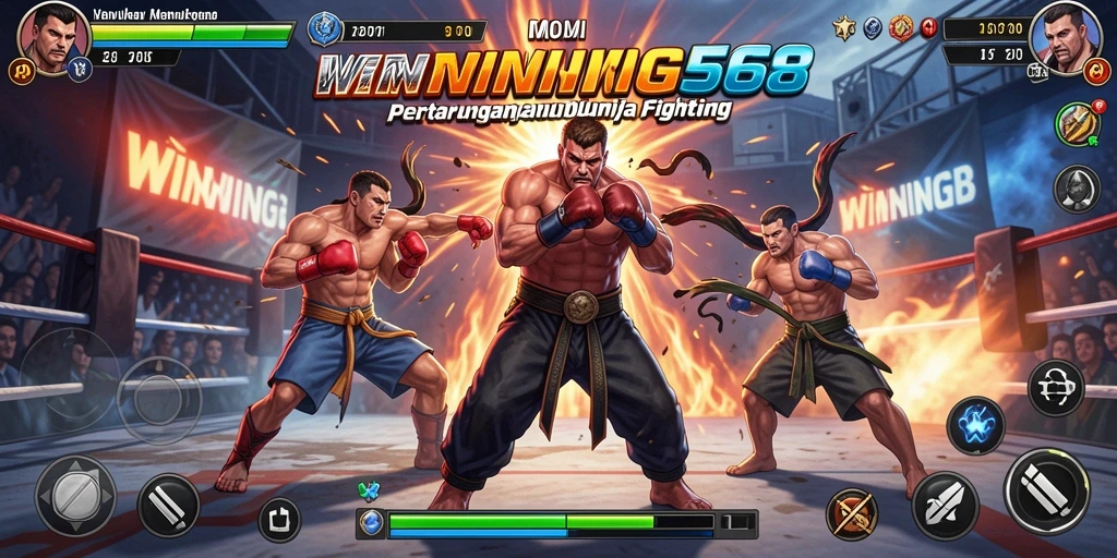 Tampilan menarik dari pertarungan seru dalam WINNING568.